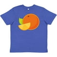 thumbnail image 3 of Inktastic Orange Fruit Youth T-Shirt, 3 of 5