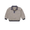 thumbnail image 4 of Modern Moments by Gerber Toddler Boy Polo Sweatshirt and Sweatpant Outfit Set, Sizes 12 Months - 5T, 4 of 14