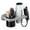 Grey, variant on Menen Hair Dryer Holder Wall Mounted Hair Dryer Hanging Rack With Organizer Cup Storage Rack for Bathroom Barbershop Washroom