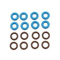 Captain O-Ring  Replacement 217-1588 Fuel Injector O-Ring Seal Kit for GM 2 Sizes, 16 Pieces