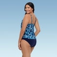 thumbnail image 2 of Women's Ronnie 2 Tier Ruffle Tankini Swimsuit Top, 2 of 2