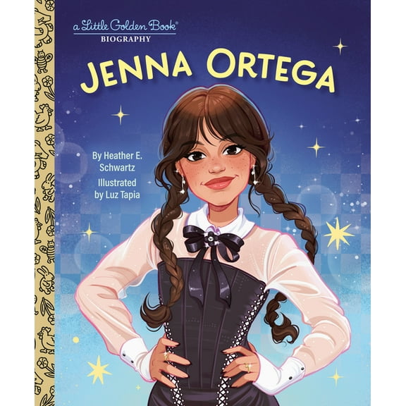 Little Golden Book Biographies Jenna Ortega: A Little Golden Book Biography, (Hardcover)