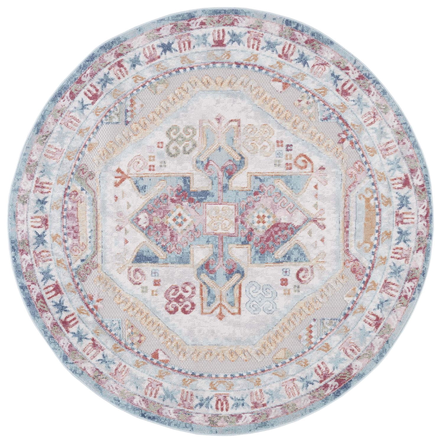 SAFAVIEH Cabana Clark Tapis Intérieur/Extérieur Médaillon