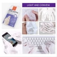 thumbnail image 4 of Mascarilla de manos, guantes hidratantes, paquete de 5 unidades, color morado, 4 of 6