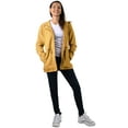 thumbnail image 1 of Hat and Beyond Women's Hooded Satin Lined Anorak Jacket Plus Size Safari Military, 1 of 8