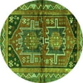 thumbnail image 1 of Ahgly Company Indoor Round Persian Green Traditional Area Rugs, 8' Round, 1 of 1