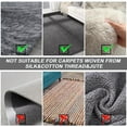 thumbnail image 4 of SharkTRUE Balai en Caoutchouc pour Tapis avec Raclette Manche Long pour Poils d'Animaux, 4 of 8