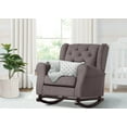 thumbnail image 6 of Delta Children Emma Nursery Rocking Chair, Graphite, 6 of 12