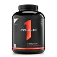 thumbnail image 1 of Rule One Proteins, R1 Protein - Vanilla Crème, 25g Fast-Acting, Super-Pure 100% Isolate and Hydrolysate Protein Powder with 6g BCAAs for Muscle Growth and Recovery, 5 Pounds, 76 Servings, 1 of 8