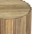 thumbnail image 4 of Simpli Home Rolf 16 inch Wide Solid Mango Boho Contemporary End Table in Natural, Assembled, 4 of 10