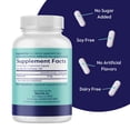 thumbnail image 2 of Melatonin 3mg (240 Vegetarian Capsules)-No Crospovidone - No Dextrose - No Dicalcium Phosphate - No Stearates - Vegan - Non GMO - Gluten Free - Easy to Swallow Capsule, 2 of 7