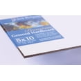 thumbnail image 2 of Richeson Toned Gessoed Hardboard Panel - 14" x 18", White, Flat Panel, 2 of 2