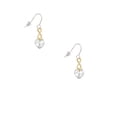 thumbnail image 2 of Delight Jewelry Clear Crystal Heart Gold Tone Infinity French Earrings, 2 of 4