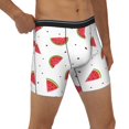 thumbnail image 5 of Sigee Hand Drawn Watermelon for Men's Boxer Briefs,Moisture Wicking and Breathable XX-Large, 5 of 9