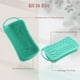 thumbnail image 2 of Exfoliante de ducha de silicona Unique Bargains 2 en 1 cepillo corporal masajeador de cuero cabelludo cepillos suaves para usar en la ducha verde, 2 of 7