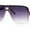 Purple White - Purple, variant on Womens Neat Flat Top Retro Lustrous Racer Plastic Sunglasses All Black