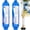 Blue, variant on SPEEDWOW 2Pcs RV Water Filter, RV Inline Water Filter with Flexible Hose Protector, NSF Certified, KDF&GAC Reduces Bad Taste, Odors, Chlorine, Sediment, Camping Essentials for Fresh Drinking Water