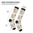 thumbnail image 2 of Lsque Autumn Garden Pattern Sport Compression Socks for Men & Women 15-20 mmHg Knee High Nurse Pregnant Running Medical and Travel Athletic, 2 of 6
