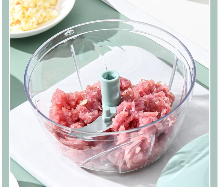 Multifunctional manual garlic masher, garlic puller, ginger garlic meat mince supplement, meat grinder, kitchen mini garlic stirrer