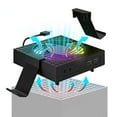 thumbnail image 1 of EIGTHTAIL Ventilateur de Refroidissement Compatible avec Xbox Series X avec Support de Contrôleur de Vitesse du Ventilateur à Réglage Automatique, Faible Bruit, Lumière RVB, 2 Ports USB, 1 of 7