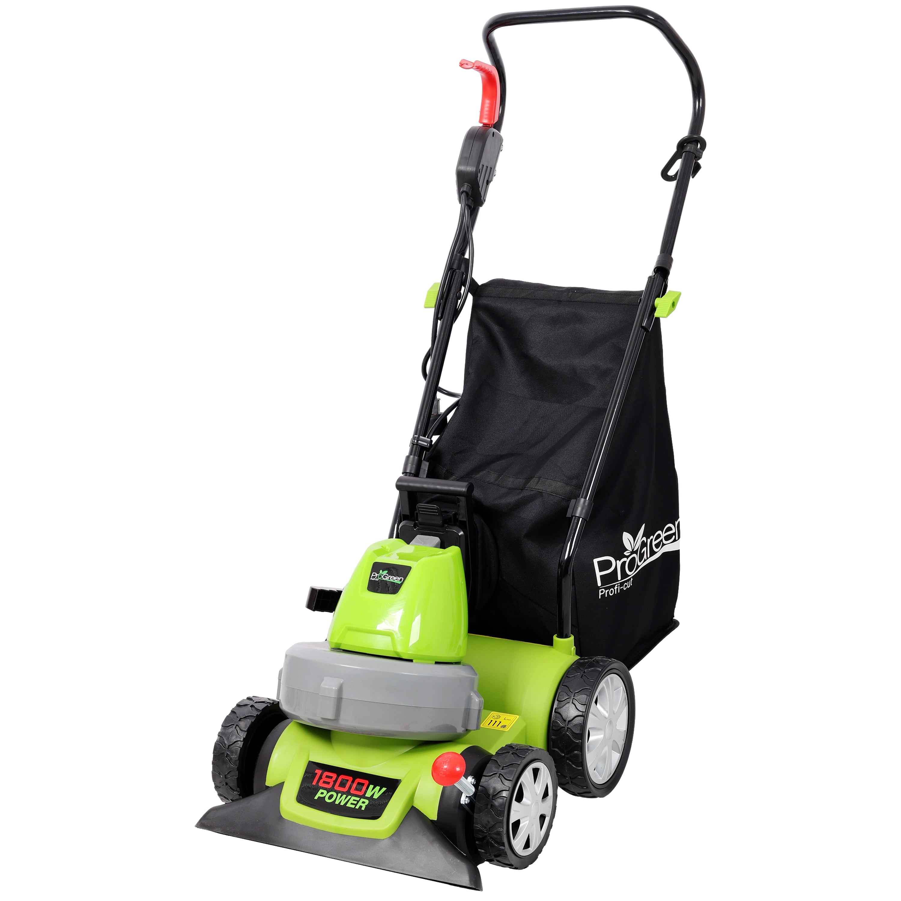 1600W Leaf Vacuum Cleaner 3 In 1 Function Vacuum, Blower & Mulcher Excellent For Working In The Garden, On Lawns Or Walkways