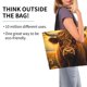thumbnail image 2 of Fotbe Sunset Sunflower Cow A Bolsa Tote Estética de Lona con Estampado para Mujer - Bolsa Reutilizable de Hombro Casual para Vacaciones, Compras, Trabajo y Gimnasio, 2 of 8