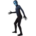 thumbnail image 2 of Disfraz oficial de Morphsuits de Eyeless Jack para niños Talla pequeña 6-8 años, 2 of 3