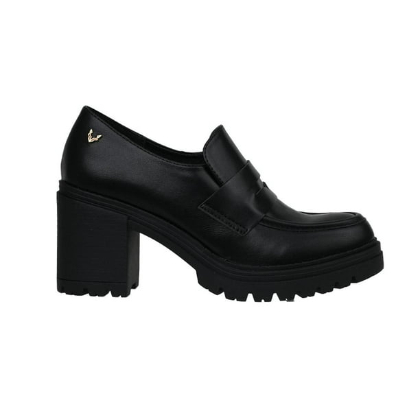 Zapatillas Mujer XTI Alto Vestir Tacon Formal negro 23