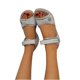 thumbnail image 3 of Women Open Toe Flat Comfy Sandals Casual Ankle Strap Shoes, 3 of 5