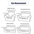 thumbnail image 2 of Yingyy Solid Color Sofa Cover Elastic Couch Dust-proof Anti-slide Cover Good Stitching Slipcover 1/2/3/4 Seater Covers Protector Full Coverage Lake blue L, 2 of 9