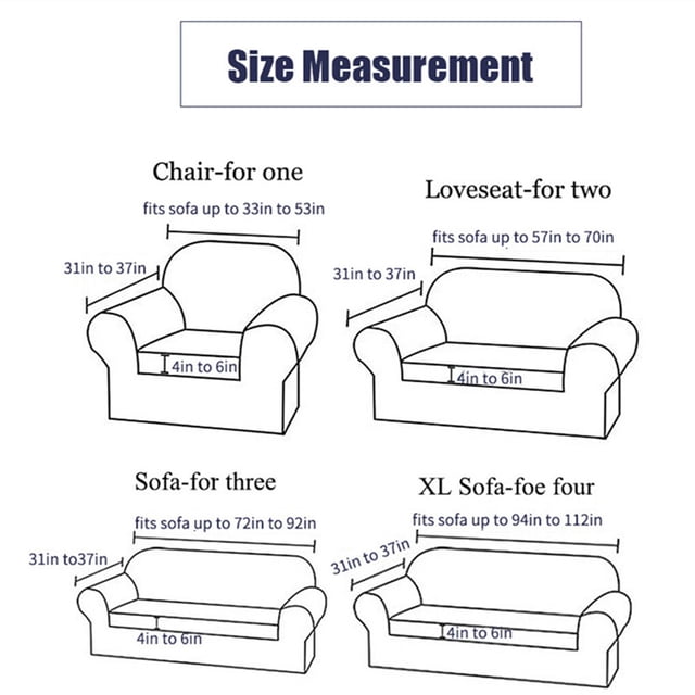 Solid Color Sofa Cover Elastic Universal Elastic All-inclusive Couch Couch Dust-proof Anti-slide Slipcover 1/2/3/4 Seater Covers Protector Full Coverage Silver gray M