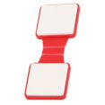 thumbnail image 2 of Afilador de patines de hielo rojo profesional, recortador de bordes resistente, accesorio afilador para patines de velocidad, 2 of 9