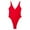 Red, variant on QHFBli Women's One Piece Thong Swimsuit
