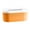 Orange, variant on Plastic Tissue Cover Box Rectangle Facial Tissue Holder Organizer Paper Tissues Storage Box for Livingroom Bedroom Office Kitchen