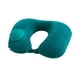 thumbnail image 2 of Almohada de viaje autoinflable, cómoda, ergonómica, ultraligera, portátil, en forma de U Verde, 2 of 9