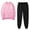 Pink, variant on Lovzfmll Lounge Sets for Women, 2 Piece Long Sleeve Sweatshirt Pullover and Jogger Pants Set, Casual Loose Fit Loungewear Matching Sets