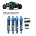thumbnail image 4 of RC Car Shock Damper, Aluminum Alloy High Elasticity Spring Excellent Workmanship RC Car  Easy To Disassemble Wear Resistance Blue 1/18  for DIY, 4 of 8