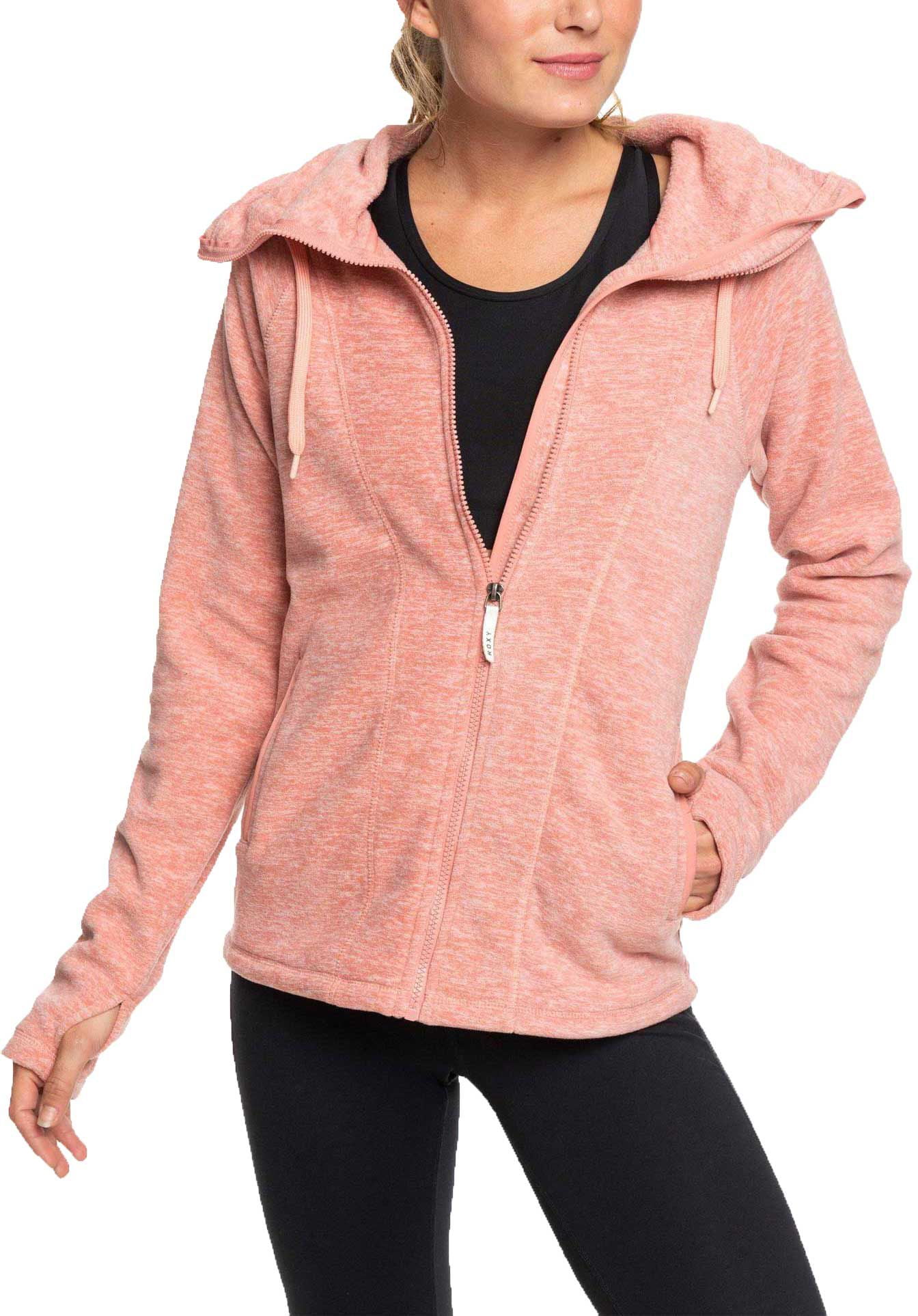 roxy women's electric feeling full zip hoodie