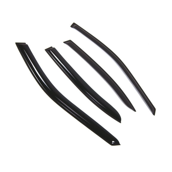 TuningPros Outside Mount Window Visor Deflector Smoke Tinted 4 Pcs Set For 2005-2010 Kia Optima