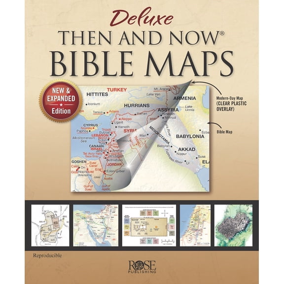 Deluxe Then And Now Bible Maps Book 2.0