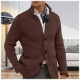 thumbnail image 2 of uikmnh Mens Sweater Sweater Coat for All Seasons Stylish and Comfortable Knitwear for Casual Outings Wear and Layering Elegant Design with Material Sweaters for Men Size:M, 2 of 4