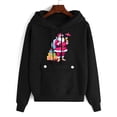 thumbnail image 5 of qucoqpe Womens Christmas Hooded Sweatshirt with Pocket Long Sleeve Oversized Pullover Hoodies for Women, 5 of 7
