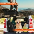 thumbnail image 5 of Moclever Folding Camping Table with Adjustable Height, Carbon Steel Roll-up Camping Table 20x21in Tabletop, Black, 5 of 13
