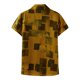 thumbnail image 1 of Camisas Para Hombre Camisa Strudy Turn Camisas de manga corta de Cuello de Casual Men de Splice Casual Men (Yellow, XXL), 1 of 5