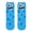 Blue_05, variant on Fun Cartoon Monster Design 3D Eyes Socks for Kids, Novelty Crazy Wacky Socks Ideal for Crazy Sock Day Celebrations (Blue)