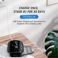 thumbnail image 4 of Rechargeable Digital Wrist Blood Pressure Monitors, Large Display Voice Broadcast Automatic Tensiometer, ,for Home Travel, 4 of 5