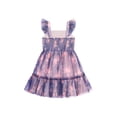thumbnail image 6 of Kensie Girl Sleeveless Printed Soft Mesh Navy Dress, Sizes 4-16, 6 of 6