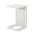 thumbnail image 6 of Acpouw Aluminum C-Shaped Side Table – Gray, Modern Poolside & Patio Table, Lightweight & Stable, 14.5"W x 24"H, 6 of 8