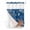 Dark Blue, variant on No Hook Orange Navy Blue Coral Shower Curtain with Snap in Liner Set, Summer Beach Coastal Retro Waterproof Fabric Bathroom Curtains with See Through Top Window, Hotel Style Small 36 x 78 Inch