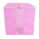 thumbnail image 1 of Bolsa de almacenamiento plegable para colchas y ropa, para mantas, juguetes, organizador debajo de la cama a prueba de polvo, color rosa, 1 of 8